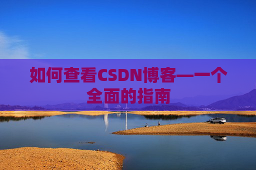如何查看CSDN博客—一个全面的指南